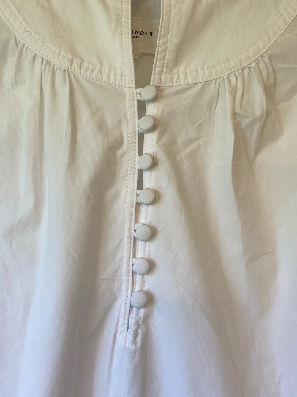 Tuckernuck Pomander Place White Selena Mini Dress Medium - Picture 6 of 13